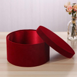 &Uuml;mmargune lillekast Lillepoodide kinkekarbi kaunistus kaanega roosi pakendikarbiga punane