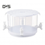 3L Lihtsalt Puhastatav Joogidosaator Sektsioonid Vastupidav K&uuml;lmik Limonaad Puuviljad Teekann valge