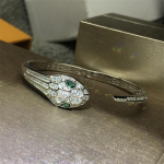 925 H&otilde;be Madu K&auml;ev&otilde;ru Populaarne Euroopas ja Ameerikas, T&auml;ielikult Teemandiga Inkrusteeritud Safiir Avatud K&auml;ev&otilde;ru, Elastne Disain, Vanemad Naised