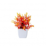 Kunstlik bonsai realistlik simulatsioon lavendli bonsai erksav&auml;rviline v&otilde;ltsitud potitaim koduaia kaunistamiseks t&auml;iskasvanutele m&otilde;eldud seksir&otilde;ivasteks oranž