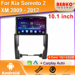 Android Carplay Auto Autoradio Kia Sorento 2 XM 2009 - 2012 Navigatsioon GPS Multimeedia Juhtmevaba Carplay Stereo 4G 2 DIN 4 core 2GB+64GB carplay
