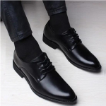 Meeste kleit peokingad Must meeste &uuml;likond kingad Talian nahk Zapatos Hombre pidulikud kingad Meeste kontoris Sapato Social Masculino 37