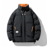 Talvepargid Meeste 8XL 9XL Suures suuruses Paks polsterdatud jakk Mantel Fashion Casual Cargo Plaid Parkas Meeste Suur suurus 8XL 9XL 4XL must