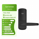 Euroopa ja Ameerika s&otilde;rmej&auml;ljeparooliga nutikas lukk Tuya WiFi-ga &ndash; ilma puurimiseta Credit card version h&otilde;be