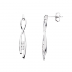 LOVA LOLA VAN DER KEEN - Hingedega k&otilde;rvar&otilde;ngad - Prestiižid ehted - S&uuml;nteetiline teemant - 925 Sterling Silver - B