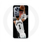 Coque Maniacase pour Xiaomi 12 5G Victor Wembanyama n&deg;1 San Antonio Spurs Dunk