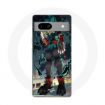 Coque Maniacase pour Google Pixel 7a izuku Midoriya, Deku, one for all, my hero academia anime