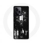 Coque Maniacase pour Xiaomi Redmi Note 12 Pro 5G bts signature nuit etoil&eacute;