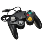 LAVENT Manette filaire classique pour Nintendo Wii GC NGC GameCube Noir
