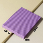 Pehme tasakaalustatud joogamatt, spordijoogamatt, spordimatt, p&otilde;randamatt, algajate kodujoogamatt 40cm*33cm*4cm must