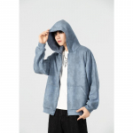 American Vintage kampsun meeste kapuutsiga kevad-s&uuml;gis vabaaja teismeliste &otilde;pilaste kardigan pealisjakk 4XL sinine