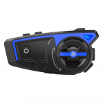 Mootorrattakiiver Bluetooth-peakomplekt Dual Connect Auto Answer BT 5.3 juhtmeta k&otilde;rvaklapid m&uuml;ra v&auml;hendamise &ouml;&ouml;hoiatustulega