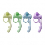 4 tk laste pliiatsihoidja Ergonoomilise disainiga pliiatsi korrektor pliiatsid kirjutamist harjutavad silikoonist s&otilde;rm