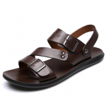 Moodsad Moodsad Meeste Sandaalid Suvised Uued Mugavad Platvormil Libisemisvastased Jalan&otilde;ud Rannapapud V&auml;litingimustes Sandalias Hombre Huaraches 38 pruun