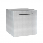 Raha terasest kuubikujuline hoiup&otilde;rsas suure mahutavusega plaan metallist rahakast rahakast deposiit kingitus s&uuml;nnip&auml;evaks