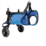 Lemmikkoerte ratastool Koerte taastusravi k&otilde;ndimisabiga k&auml;ruv&otilde;imendi Lemmiklooma koerat&otilde;ukeratas XS sinine