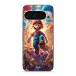 Coque - MANIACASE - Google Pixel 9 Pro - Souple - Noir - Super Mario Bros
