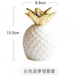 Ananassi hoiukast keraamilised kaunistused hoiup&otilde;rsast kaunistus k&auml;sit&ouml;&ouml; kodukaunistustarvikud hoiupaagi mudel sisustus