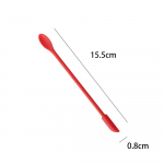 Mini silikoonist spaatliga kuumakindel pika k&auml;epidemega kahe otsaga kaabits lusikamoosiga spaatlitega K&ouml;&ouml;gividin K&ouml;&ouml;gitarvikud