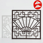 Light and Shadow Board Photo Prop Hollowed Out Pattern 11.8x11.8inch for Make up Small Product Lotus Pattern