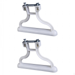 2Pcs Electric Heater Frame Base with Wheels Repair Parts Easy to Use Install Support