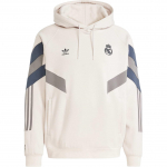 Adidas Originals Vabaajakate Logo Tikitud Kapuutsiga Unisex Kapuutsikad Kreemjas IM7466 M