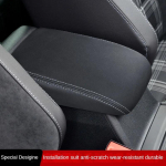 Auto k&auml;etoe kast Keskkonsooli kaas K&auml;etoe kate Auto tarvikud PU nahast kate VW Volkswagen Golf 7 MK7 2012 -2019 jaoks