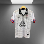 TAILAND Rahvuslik Jalgpall Treening S&auml;rk F&auml;nni Versioon Kiiresti Kuivav S&auml;rk Polo Pol&uuml;ester L&uuml;hikeste Varrukatega Vorm Elevandi Logoga Sport V&auml;ljas M