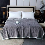 Paks flanelltekk, diivanikate, kontori uinaku tekk, talvine kahepoolne sametist voodikate 150*200CM hall
