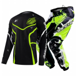motokrossi k&auml;igukomplekt lastele 4 5 6 7 8 9 10 11 12 13 aastat Noor laps Mootorrattapoiss t&uuml;druk Jersey Pant Kits v&otilde;istluskost&uuml;&uuml;m Off-road Enduro MX MTB M-22