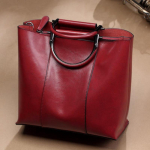 Naiste &otilde;lakott Port Style Crossbody kott Naiste vintage kott k&auml;ekott, naine burgundiapunane