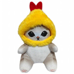 Hai kassi pl&uuml;&uuml;sist m&auml;nguasjad Pehme t&auml;idisega pl&uuml;&uuml;sist m&auml;nguasjad lastele 18cm