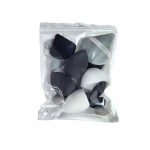 14 tk/komplekt puudripuhv meigisvammi komplekt Lateksivaba jumestuskreemi segav vedel puuderkreem pealekandmine Beauty Sponge Blender naiste meigit&ouml;&ouml;riistad roosa