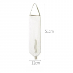 Alumine lahtine rippuv hoiukott Multifunktsionaalne suure mahutavusega seinakinnitusvahend sibula ingveri k&uuml;&uuml;slaugu pr&uuml;gikotid