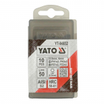YATO Kuuskantotsikute komplekt: Ristpeaga kruvikeeraja ja elektridrelli otsikud 25MM length YT-04822