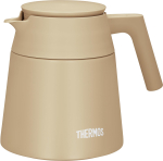 Termose vaakum isoleeritud kohviserver 720 ml Cafe Latte K&otilde;ik osad N&otilde;udepesumasinas Ohutu kohvitilguti &Uuml;hilduv termostruktuur CL Kuum/K&uuml;lm TTF-720 beige