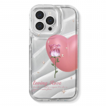 Mobile Phone Cases for iPhone 11 13 XR 15 Pro Max 12 14 Pro Max Case iPhone 16 7 Plus 8 Plus XS Max 6 15 Plus Laser Wave Pattern Anti-drop Waterproof iPhone 6&6S puhas