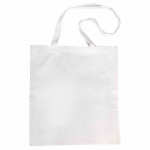 Sac en coton RAYHER blanc 38x42cm avec anses longues env.80cm