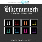 GD G-DRAGON 3. ALBUM [&Uuml;bermensch] JEWEL ver. (Interneti-kasu) [NO POB] RANDOM