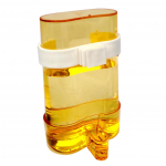 Papagoi veejaotur No Sess Parrot Feeder Waterer Cockatiel Cage Accessories Automaatsed s&ouml;&ouml;tmistarbed viirpapagoidele kollane