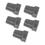 5 tk 22 mm &uuml;he nurga all olevad kepiotsad rehvi tekstuuri imitatsiooniga s&auml;ilitusaine libisemisvastane kummist l&auml;bipaistev hall