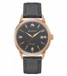 BULOVA Frank Sinatra &ldquo;Summer Wind&rdquo; Automaatne 40mm Halli sihverplaadiga k&auml;ekell 97B206