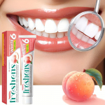SADOER White Peach Freshens Toothpaste