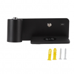 LED seinavalgusti USB-liidesega Traadita laadimine LED-seinavalgusti elutuppa magamistuppa 85&ndash;265V Must