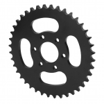 Tagumise keti ketiratas 37 mm sisemine auk, must 6 auku 428 40T roostevaba teras neljarattalise ATV neljarattalisele jalgrattale