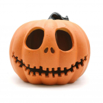 Halloween LED k&otilde;rvitsalamp Dekoratsioon Valgustatud k&otilde;rvits Plastikust Vilkuv Valgustatud k&otilde;rvits Halloweeni Sise-/V&auml;lisdekoratsioonideks 24x24x20cm