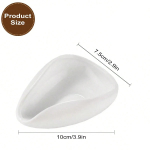 Leeseph kohviubade doseerimistass, puhas valge keraamiline tee- ja kohviubade anum, keraamiline doseerimisanum, kohv v&otilde;i tee, parim kingitus