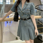 Naiste kleit L&uuml;hikesed tihedad kleidid naistele Bodycon Denim Mood Suvine naister&otilde;ivad XS