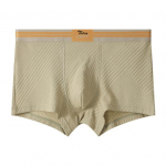 Meeste Bokserpesu 3D l&otilde;ikega elastsed keskmise v&ouml;&ouml;ga l&uuml;hikesed p&uuml;ksid Lameda joonega hingavad mugavad alusp&uuml;ksid L kerge kohvi v&auml;rv