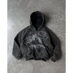 Hoodie Dressipluus Vintage Pattern Print Vintage Gothic Clothing R&otilde;ivad S